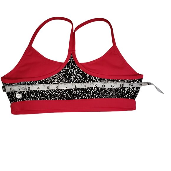 Fabletics Sports Bra Pink Black White - Picture 4 of 4